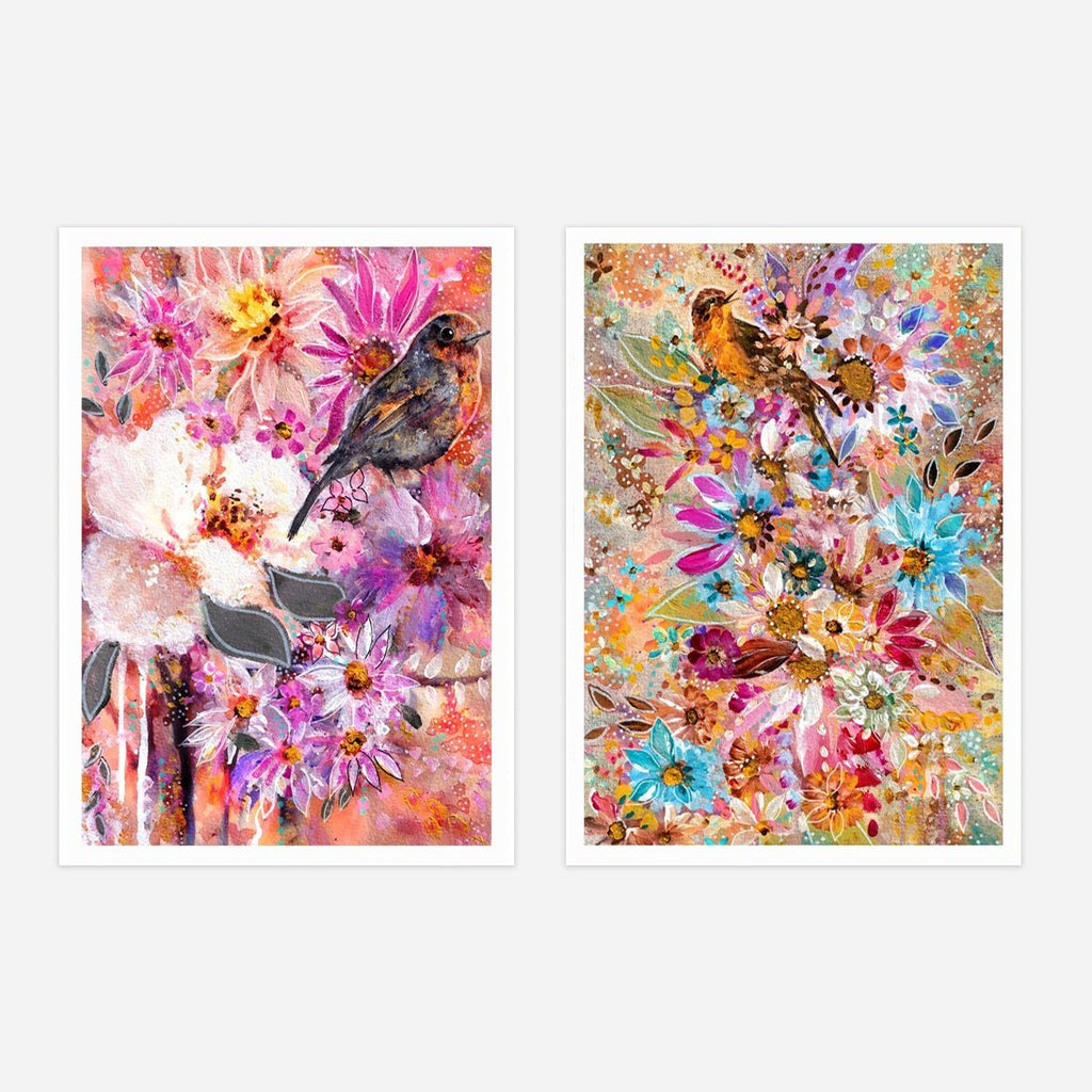 Abstract Bird of the Florals - The Set II - Uncommon Florals