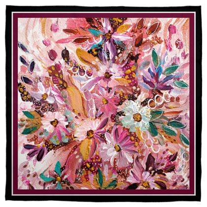 Amongst the Florals Silk Scarf - Uncommon Florals