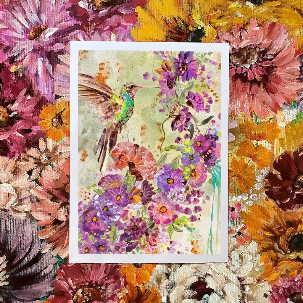 Away with the Hummingbird Florals - Uncommon Florals