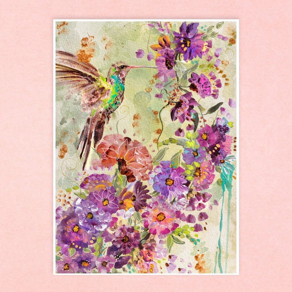 Away with the Hummingbird Florals - Uncommon Florals