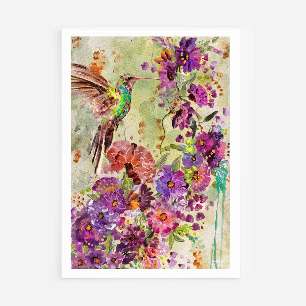 Away with the Hummingbird Florals - Uncommon Florals