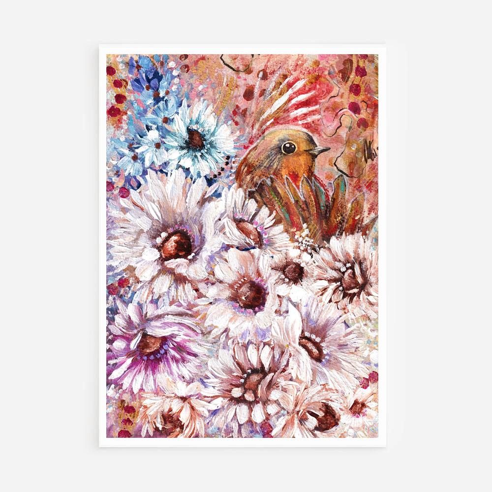 Bird of the Symphony Florals II - Uncommon Florals