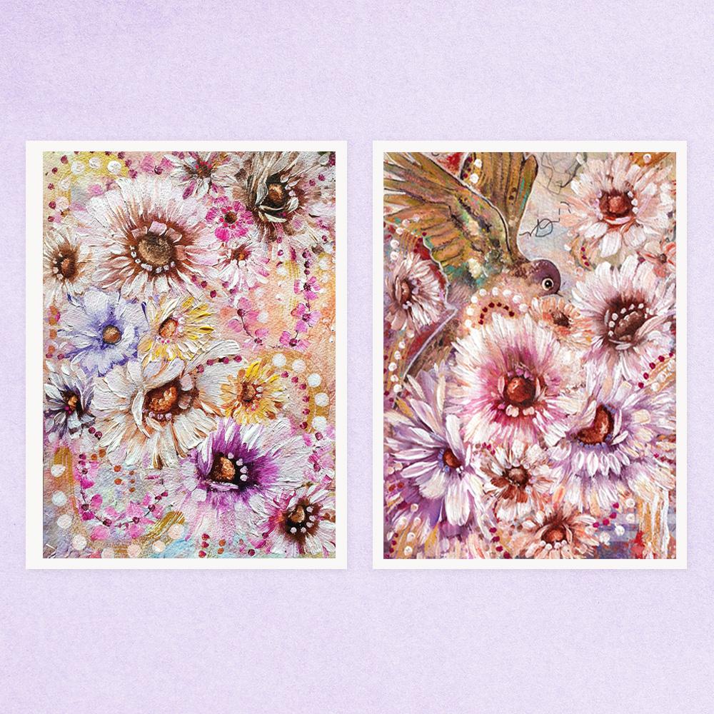 Bird of the Symphony Florals - The Set II - Uncommon Florals