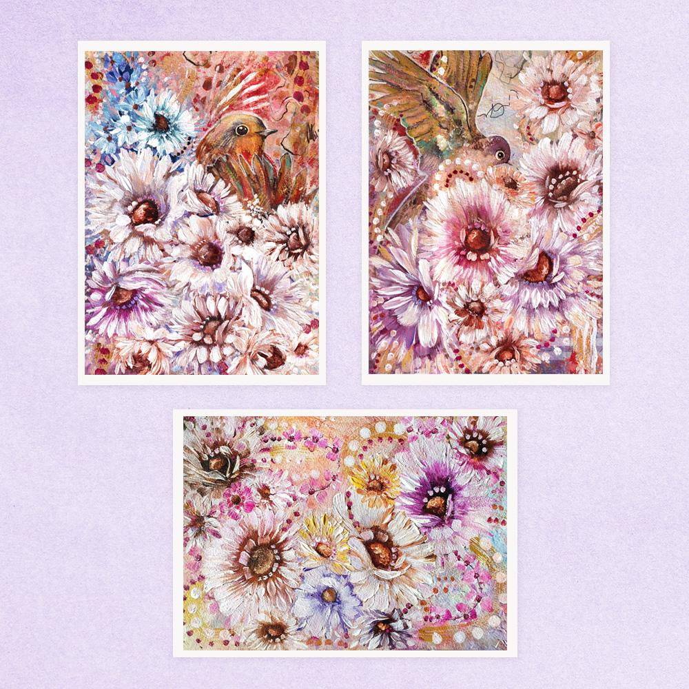 Bird of the Symphony Florals - The Set IV - Uncommon Florals