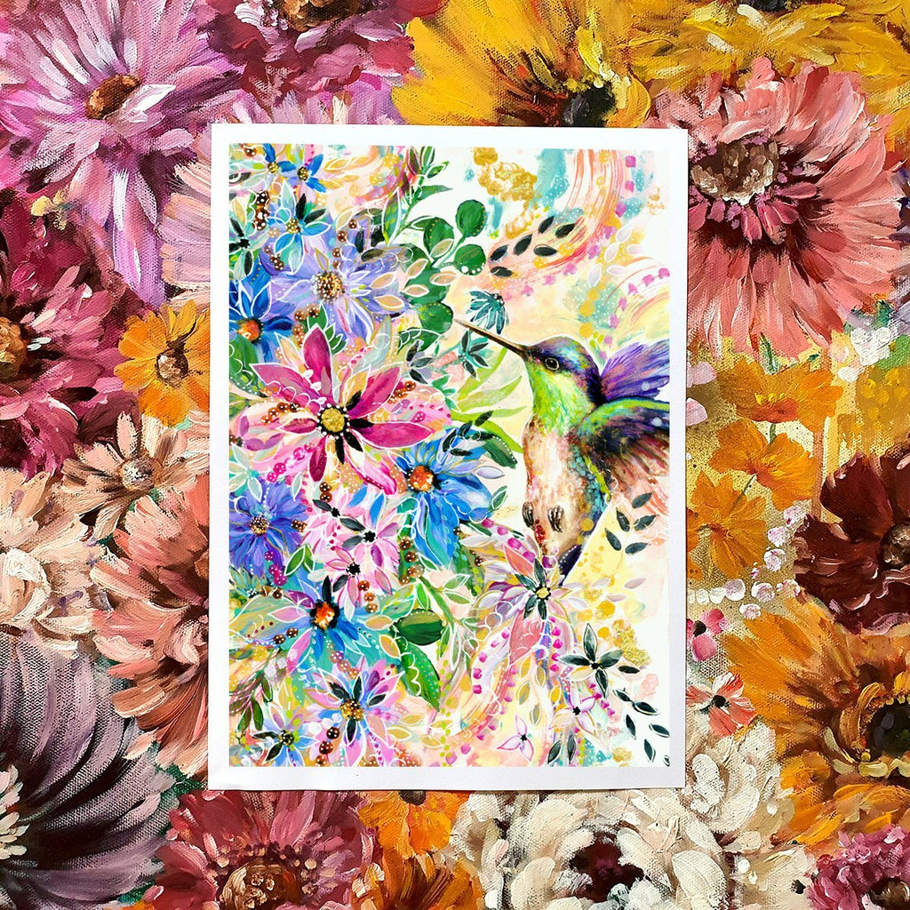 Ferdie the Floral Bird - Uncommon Florals