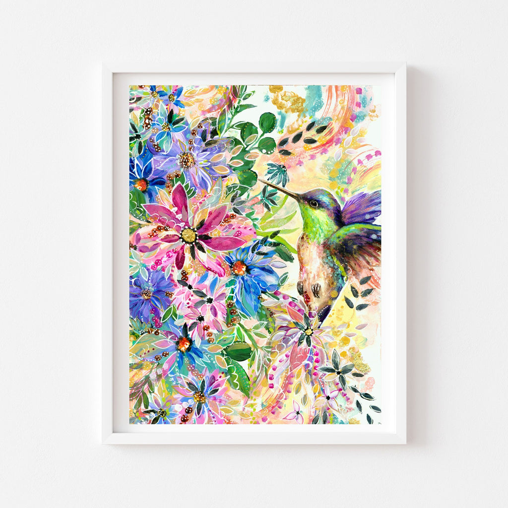 Ferdie the Floral Bird - Uncommon Florals