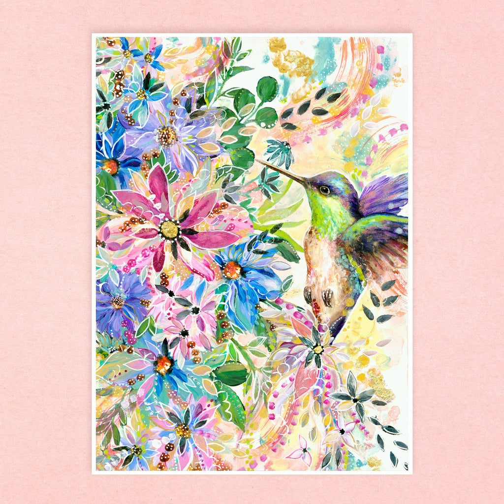 Ferdie the Floral Bird - Uncommon Florals