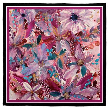 My Floral Daydream Silk Scarf