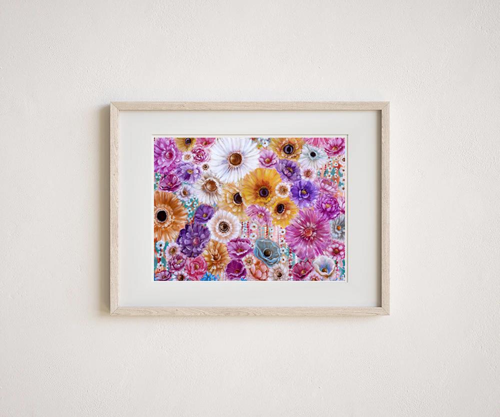 My Florals are Jubilant - Landscape I - Uncommon Florals