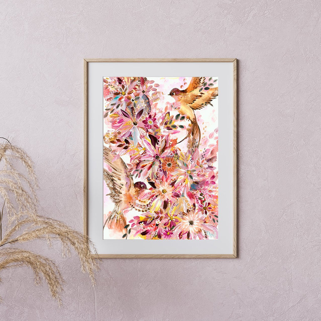 Partridges in a Floral Tree - Uncommon Florals