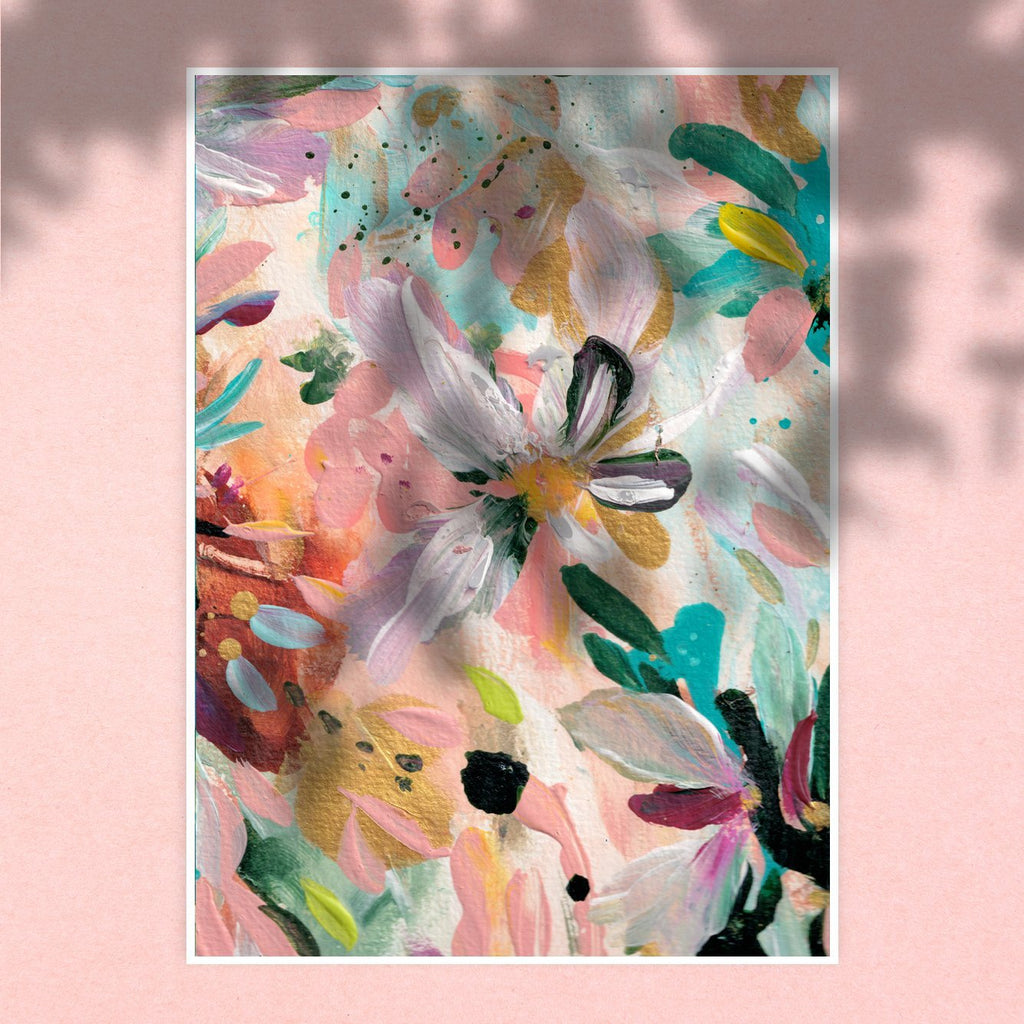 Peach Floral Blooms II - Uncommon Florals