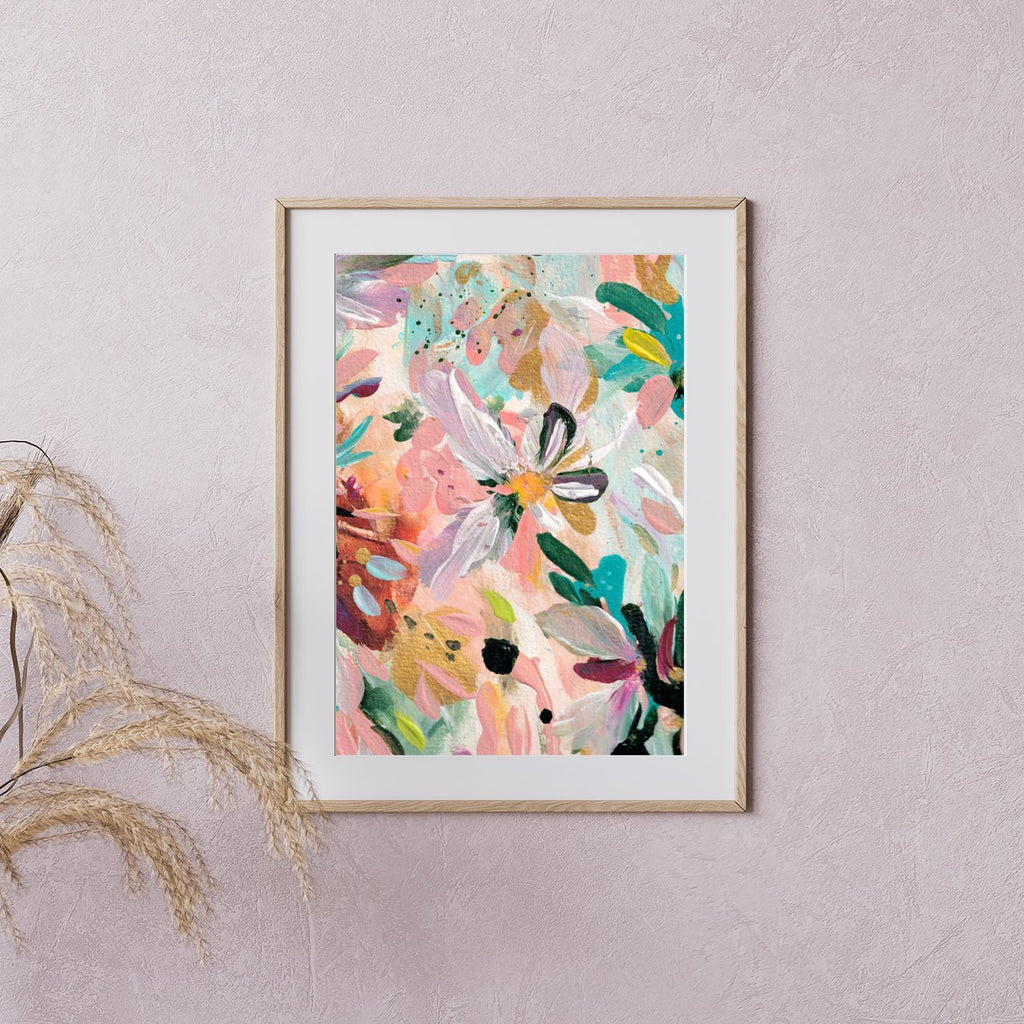 Peach Floral Blooms II - Uncommon Florals