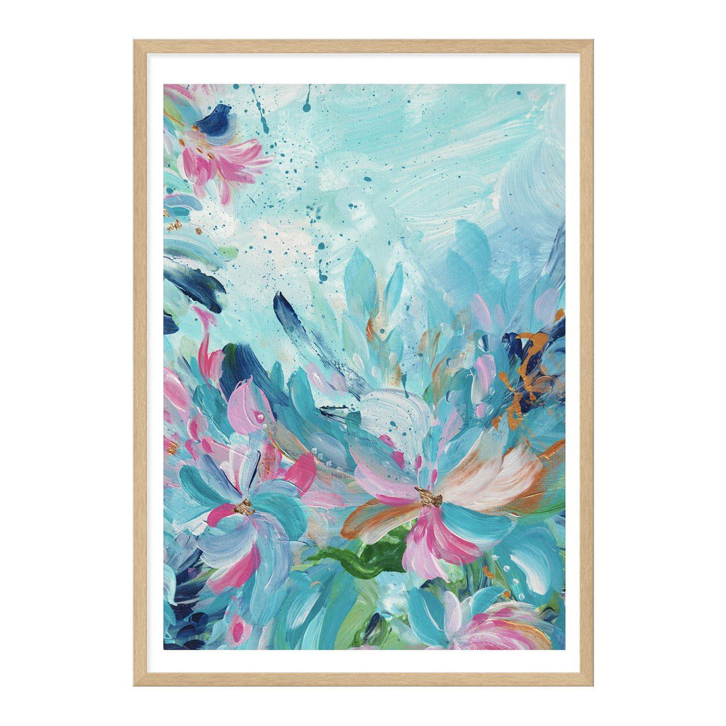 The Graceful Blue Florals II - Uncommon Florals