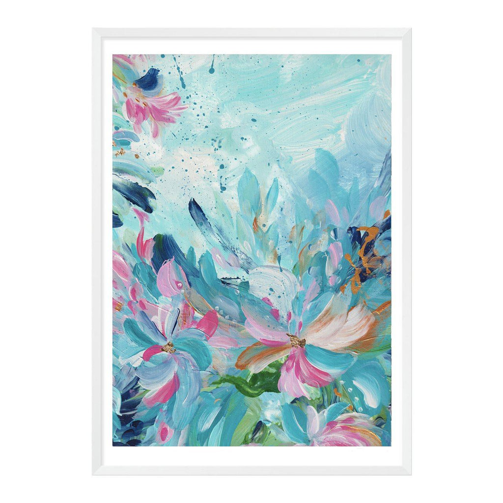 The Graceful Blue Florals II - Uncommon Florals